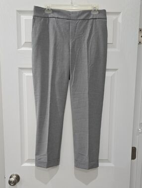 Rachel Zoe Women's Gray Tailored Dress Pants, Ankle